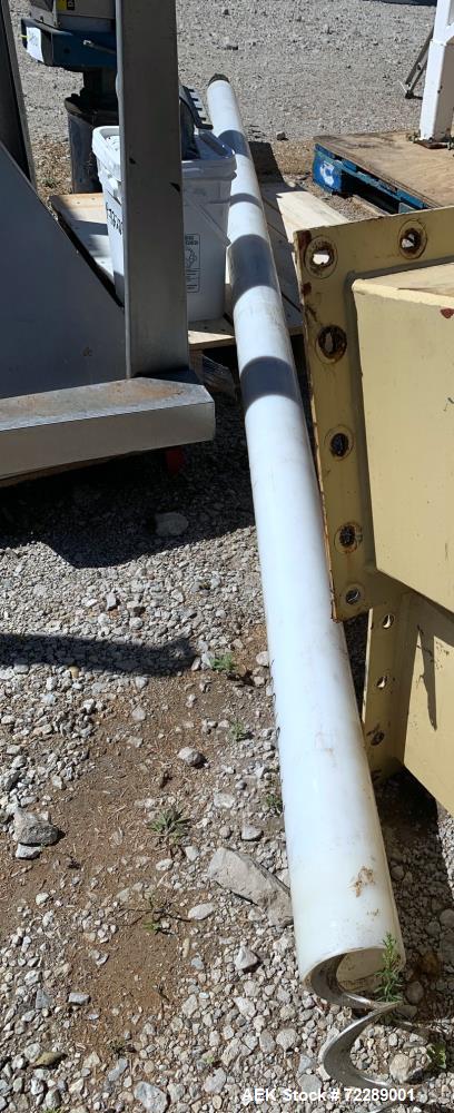Used Flexicon Screw Conveyor, 304 Stainless Steel.