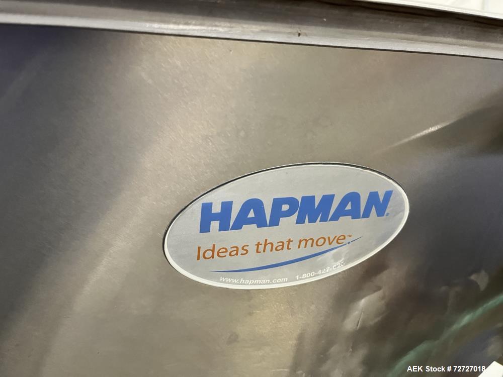 Used Hapman Flexible Screw Feeder, Model Helix. Serial number X 17481.