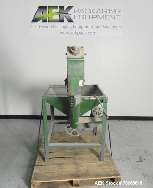 Used- IMCS Model Mighty Mite Solid Core Auger Screw Feeder