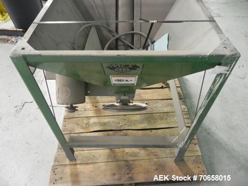 Used- IMCS Model Mighty Mite Solid Core Auger Screw Feeder