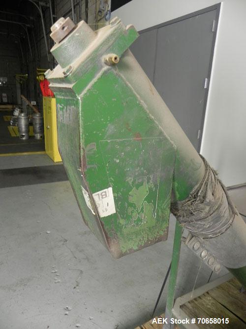 Used- IMCS Model Mighty Mite Solid Core Auger Screw Feeder