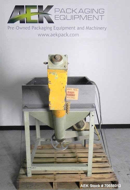 Used IMCS Model Mighty Mite Solid Core Auger Screw Feeder