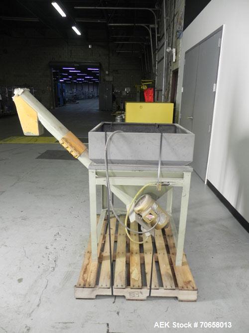 Used IMCS Model Mighty Mite Solid Core Auger Screw Feeder