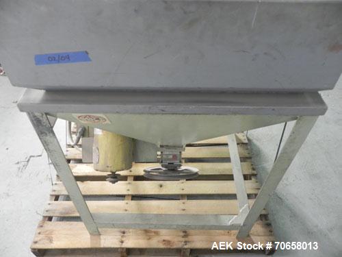 Used IMCS Model Mighty Mite Solid Core Auger Screw Feeder