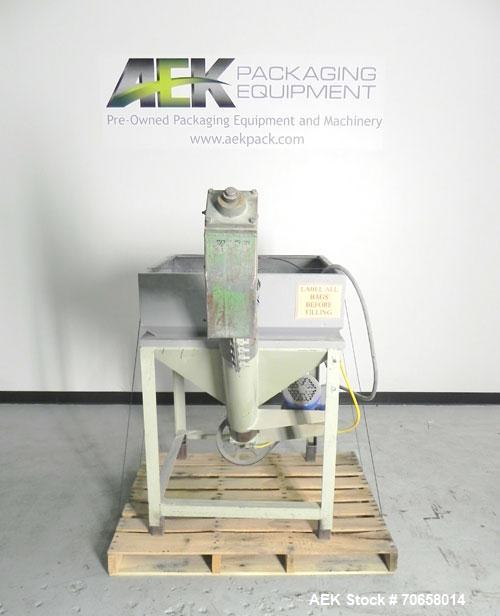 Used IMCS Model Mighty Mite Solid Core Auger Screw Feeder