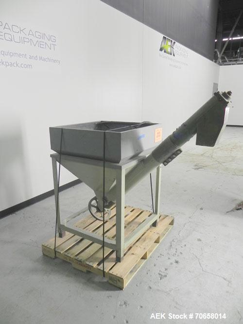 Used- IMCS Model Mighty Mite Solid Core Auger Screw Feeder