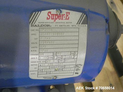Used IMCS Model Mighty Mite Solid Core Auger Screw Feeder