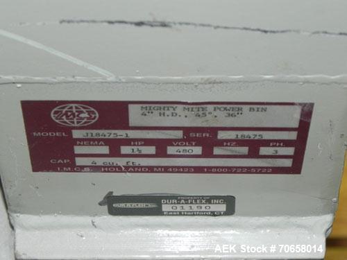 Used IMCS Model Mighty Mite Solid Core Auger Screw Feeder