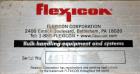 Used Flexicon Flexible Screw Conveyor, 304 Stainless Steel. Approximate 5