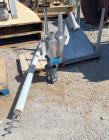 Used Flexicon Screw Conveyor, 304 Stainless Steel.