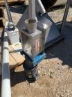 Used Flexicon Screw Conveyor, 304 Stainless Steel.