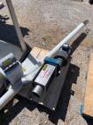 Used Flexicon Screw Conveyor, 304 Stainless Steel.