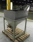 Used IMCS Model Mighty Mite Solid Core Auger Screw Feeder. Has 4
