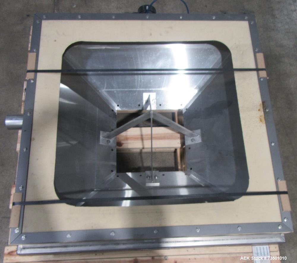 Unused Horizon Bulk Powder feeding system. Originally designed to feed vitamin powders at rates of up to 6,000 lbs per hour. Conveying line parameters: 3"  with 11 gauge OD tubing, Max horizontal dis...