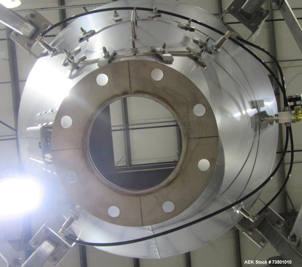 Unused Horizon Bulk Powder feeding system. Originally designed to feed vitamin powders at rates of up to 6,000 lbs per hour. Conveying line parameters: 3"  with 11 gauge OD tubing, Max horizontal dis...