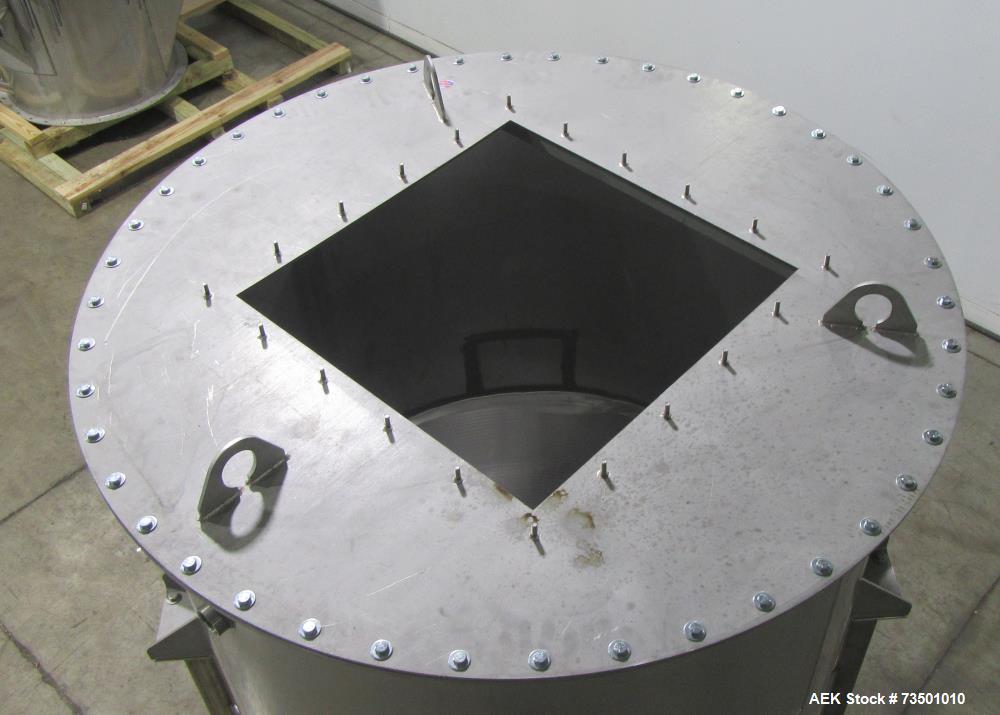 Unused Horizon Bulk Powder feeding system. Originally designed to feed vitamin powders at rates of up to 6,000 lbs per hour. Conveying line parameters: 3"  with 11 gauge OD tubing, Max horizontal dis...