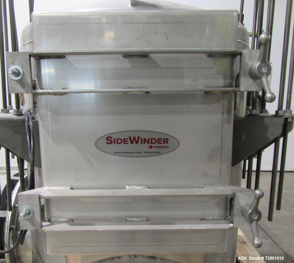 Unused Horizon Bulk Powder feeding system. Originally designed to feed vitamin powders at rates of up to 6,000 lbs per hour. Conveying line parameters: 3"  with 11 gauge OD tubing, Max horizontal dis...