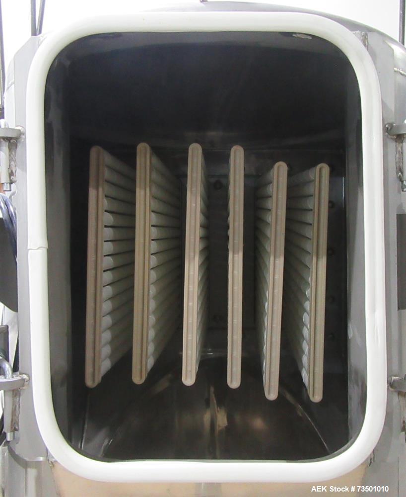 Unused Horizon Bulk Powder feeding system. Originally designed to feed vitamin powders at rates of up to 6,000 lbs per hour. Conveying line parameters: 3"  with 11 gauge OD tubing, Max horizontal dis...