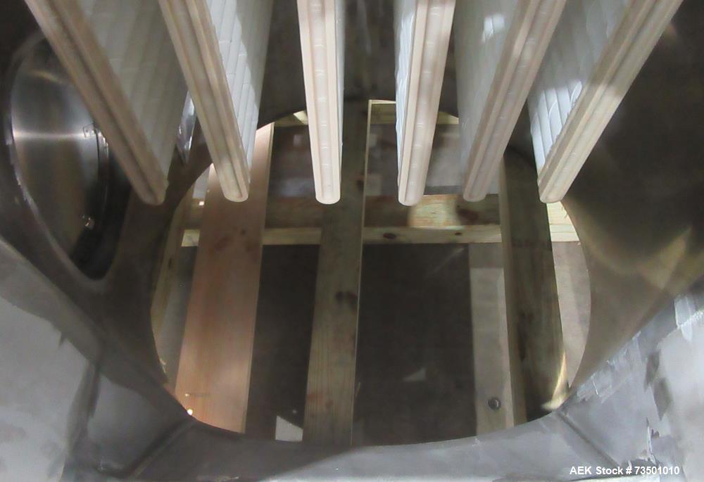 Unused Horizon Bulk Powder feeding system. Originally designed to feed vitamin powders at rates of up to 6,000 lbs per hour. Conveying line parameters: 3"  with 11 gauge OD tubing, Max horizontal dis...