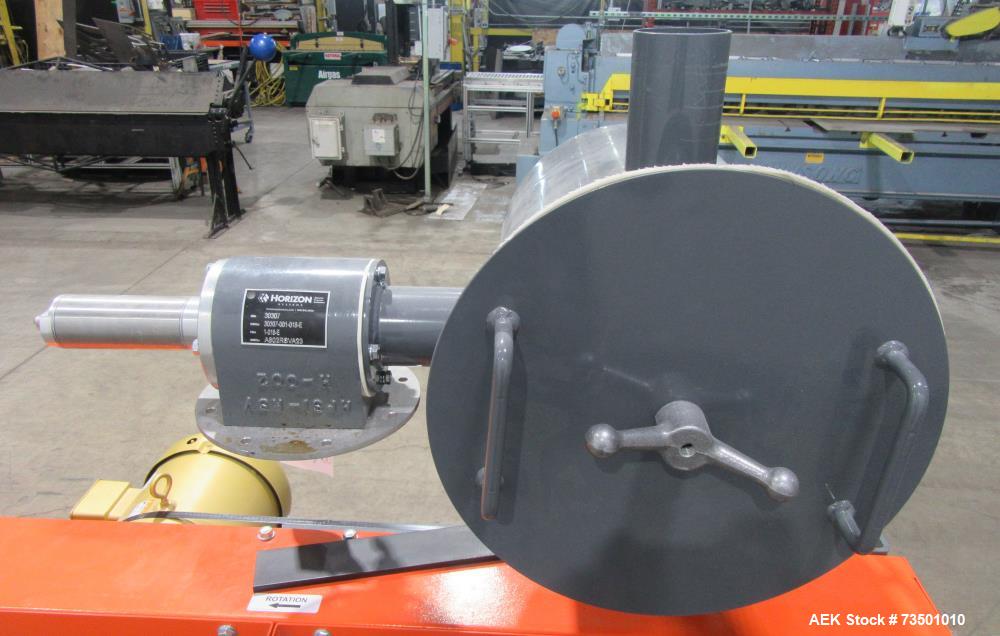 Unused Horizon Bulk Powder feeding system. Originally designed to feed vitamin powders at rates of up to 6,000 lbs per hour. Conveying line parameters: 3"  with 11 gauge OD tubing, Max horizontal dis...