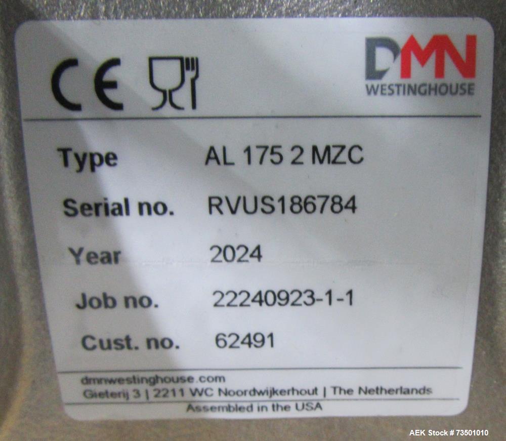 Unused Horizon Bulk Powder feeding system. Originally designed to feed vitamin powders at rates of up to 6,000 lbs per hour. Conveying line parameters: 3"  with 11 gauge OD tubing, Max horizontal dis...