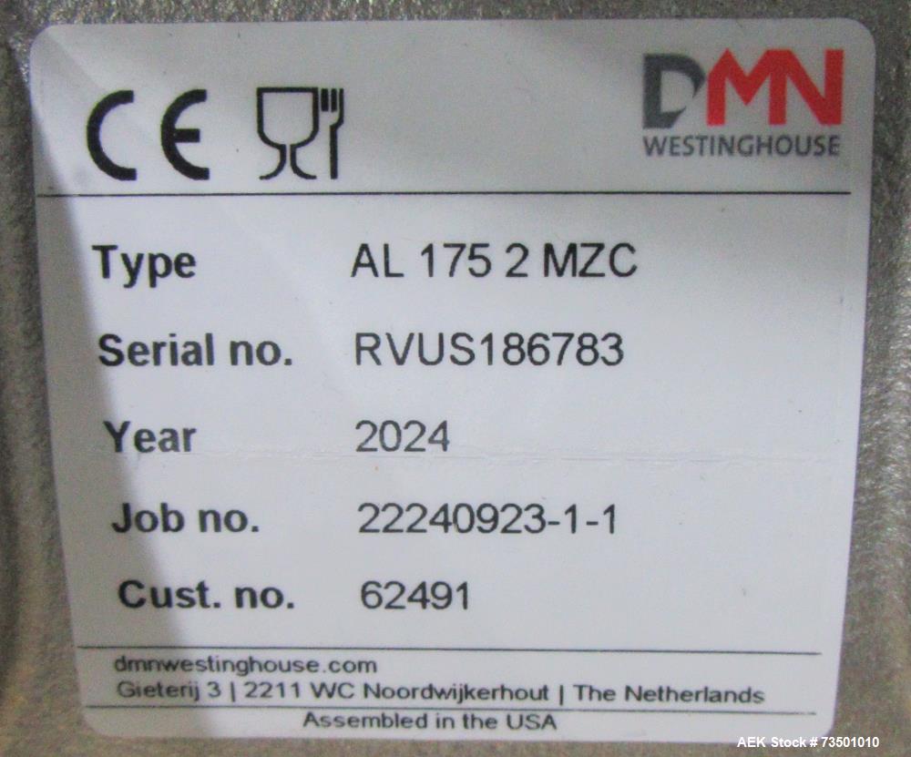 Unused Horizon Bulk Powder feeding system. Originally designed to feed vitamin powders at rates of up to 6,000 lbs per hour. Conveying line parameters: 3"  with 11 gauge OD tubing, Max horizontal dis...