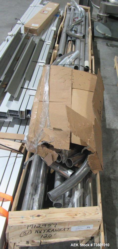 Unused Horizon Bulk Powder feeding system. Originally designed to feed vitamin powders at rates of up to 6,000 lbs per hour. Conveying line parameters: 3"  with 11 gauge OD tubing, Max horizontal dis...