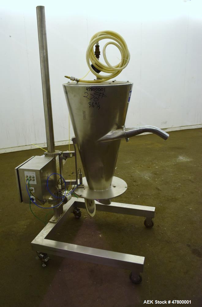 Used- Quadro Vac 903 Vacuum Transfer Hopper