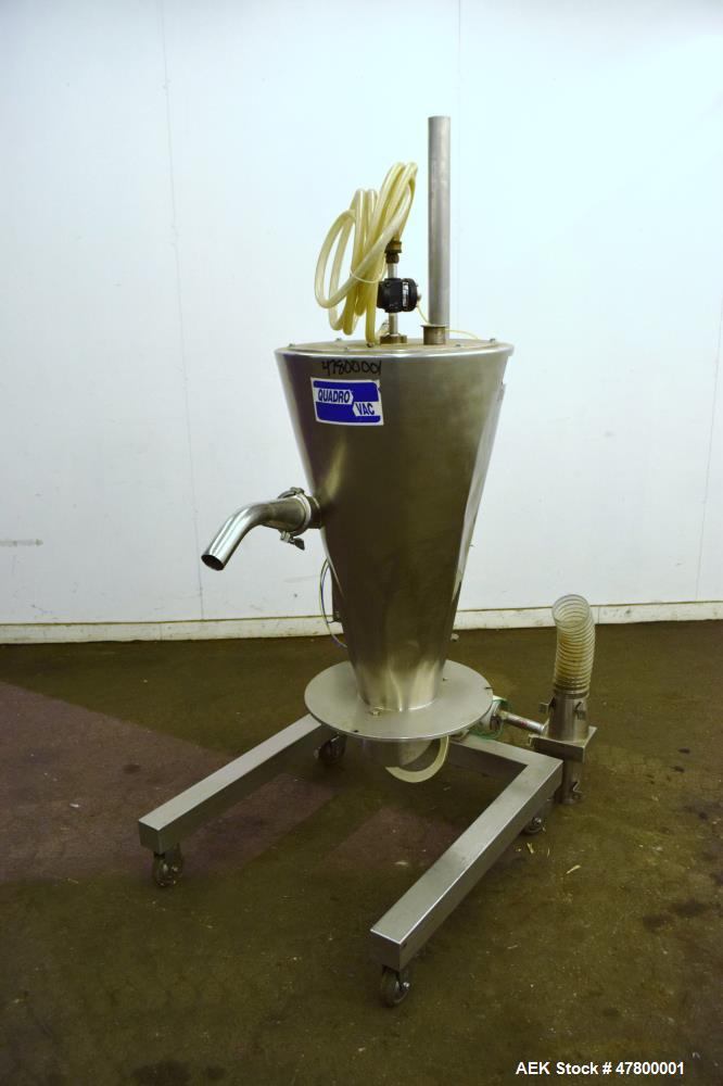Used Quadro Vac 903 Vacuum Transfer Hopper