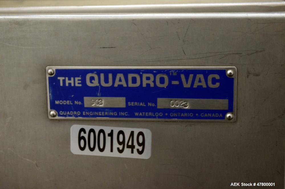 Used Quadro Vac 903 Vacuum Transfer Hopper