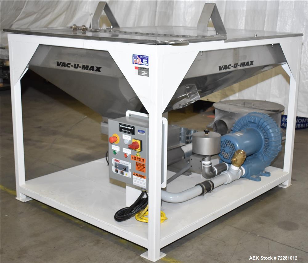Used Vac-U-Max Pneumatic Bottle Cap Conveying System