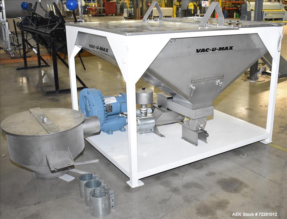 Used Vac-U-Max Pneumatic Bottle Cap Conveying System
