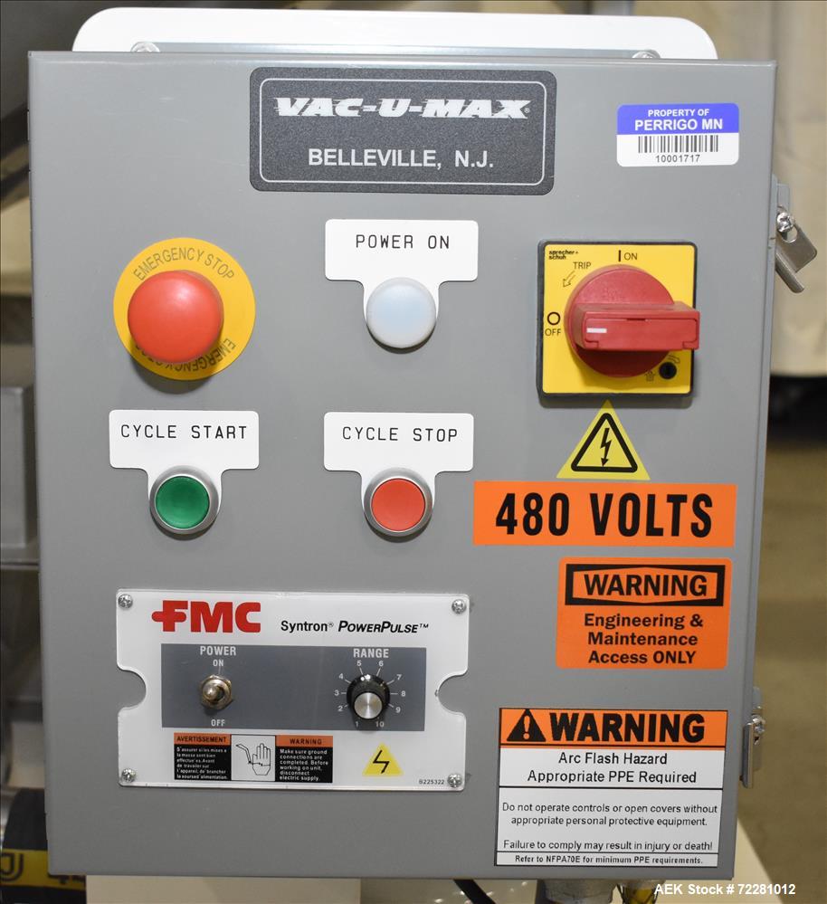 Used- Vac-U-Max Pneumatic Bottle Cap Conveying System