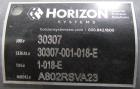 Unused Horizon Bulk Powder feeding system. Originally designed to feed vitamin powders at rates of up to 6,000 lbs per hour. Conveying line parameters: 3