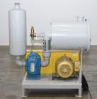 Unused- Vac-U-Max 7.5HP Positive Displacement Vacuum Pump for Pneumatic Conveyors. Approximate 145 CFM at 7 psi. Tuthill model 4005-A6L2CV1-A rotary positive displacement blower. Driven by 7.5hp, 3/6...