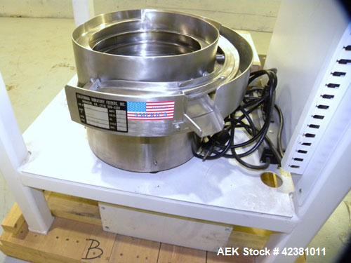 Used Stainless Steel California Vibratory Parts Feeder