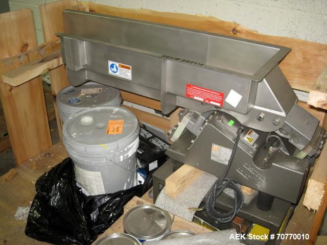 Used Eriez Vibratory Feeder Model 66c Stainles