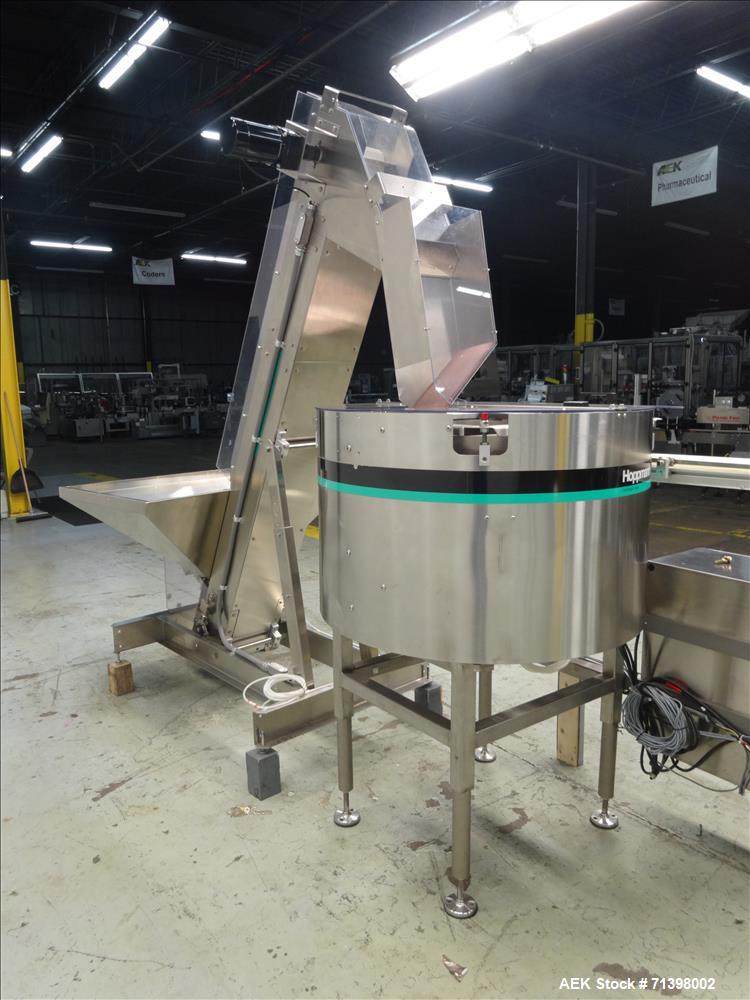 Used- Hoppman FT30RD Centrifugal Bowl Feeder and Elevator