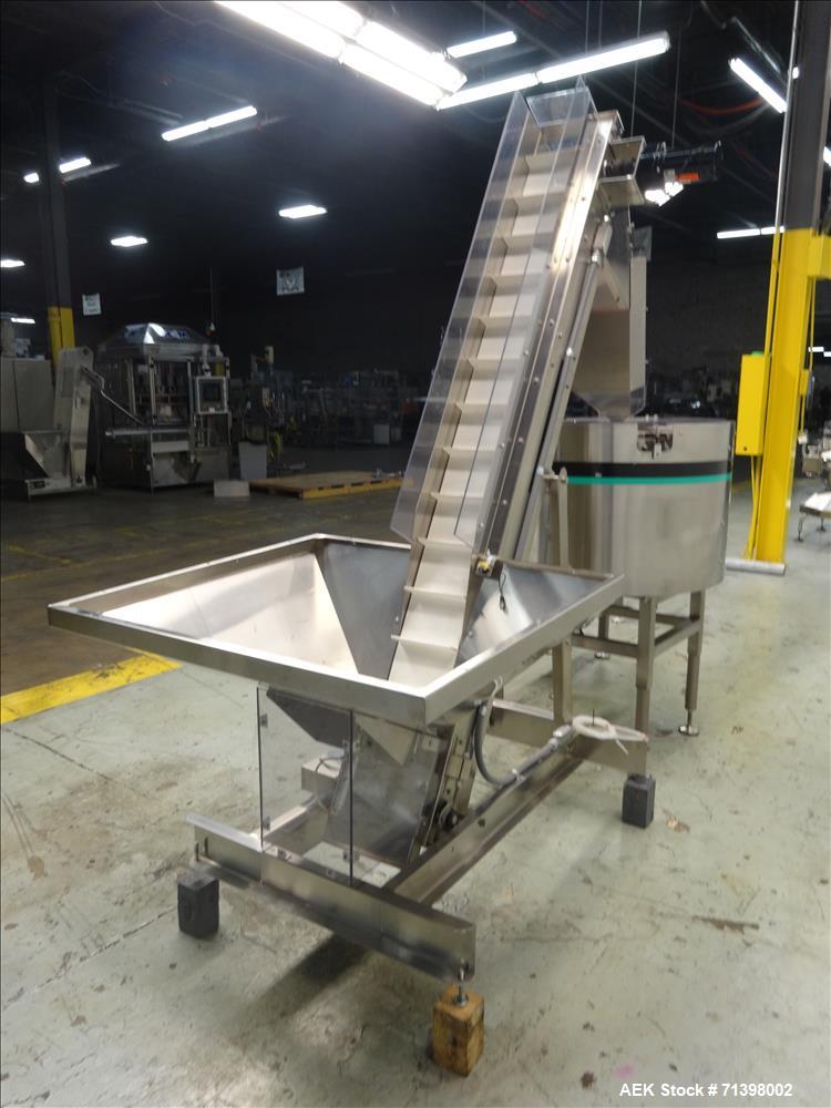 Used- Hoppman FT30RD Centrifugal Bowl Feeder and Elevator