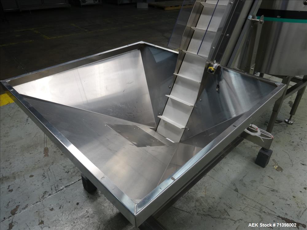 Used Hoppman FT30RD Centrifugal Bowl Feeder and Elevator