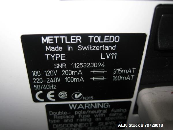 Used- Mettler Toledo Auto Feeder, Model LVII