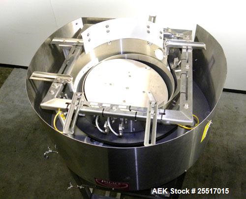 Used Stainless Steel Palace Packaging Machines Centrifugal Bowl Feeder, Model CB-26