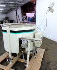 Used Hoppman 12 cuft prefeeder with Hoppman vibratory bowl feeder. Includes Hoppman FS 30 bowl feeder with scallops.