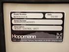 Used Hoppman 12 cuft prefeeder with Hoppman vibratory bowl feeder. Includes Hoppman FS 30 bowl feeder with scallops.