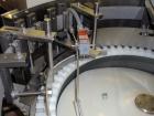 Used Hoppmann Corporation Centrifugal Bowl Feeder, Model FS/25, Stainless Steel. Includes a Hoppmann live bottom prefeeder, model LB-03. Approximate rating up to 325 vials per minute. Mounted on a st...