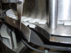 Used Hoppmann Corporation Centrifugal Bowl Feeder, Model FS/25, Stainless Steel. Includes a Hoppmann live bottom prefeeder, model LB-03. Approximate rating up to 325 vials per minute. Mounted on a st...