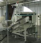 Used Hoppmann Corporation Centrifugal Bowl Feeder, Model FT40-CRS. Rated 1000 parts per minute. Includes a control panel and a Hoppmann Elevating Prefeeder, Model EP08108. Prefeeder serial# 27588.