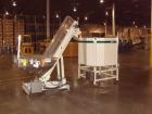 Used Hoppmann Corporation Centrifugal Bowl Feeder, Model FT40-CRS. Rated 1000 parts per minute. Includes Hoppmann Elevating Prefeeder, Model EP08108.