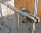 Used Vibratory Parts Feeder, 304 stainless steel. 20'' diameter x 9'' deep feed pan. Mounted on a 23'' tall table.