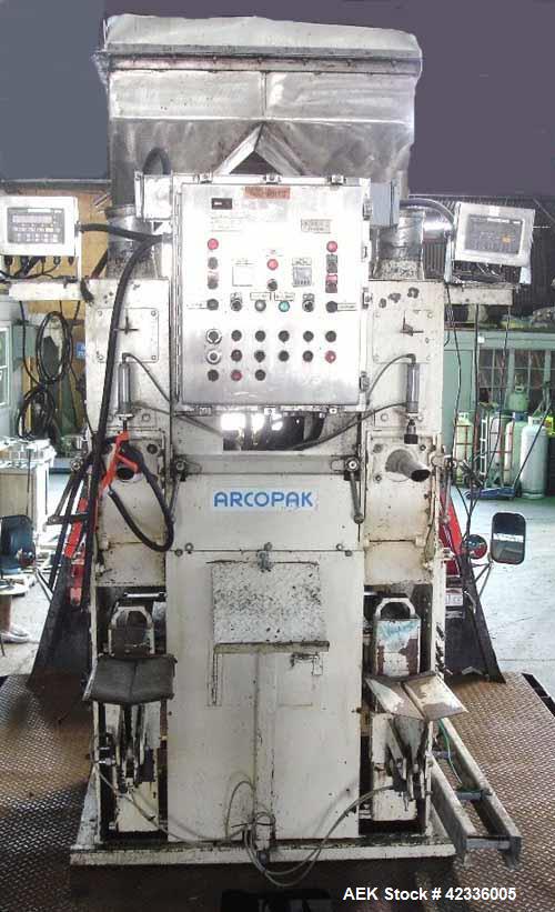 Used Arcopak Dual Spout Valve Bag Packer